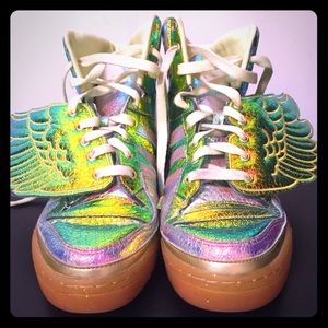 Adidas Jeremy Scott Hologram Sneakers